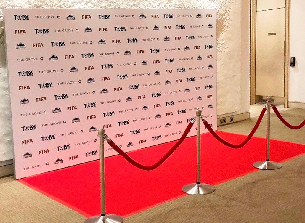 Using a Step and Repeat Wall | Step & Repeat Wall Hire